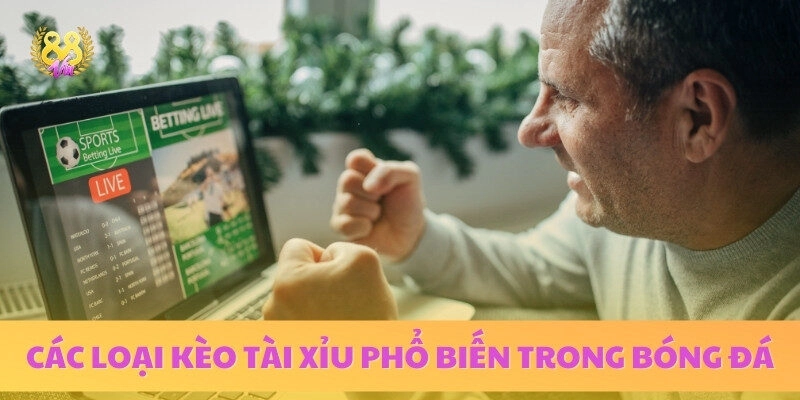 Danh sách những kèo tài xỉu bóng đá phổ biến nhất hiện nay