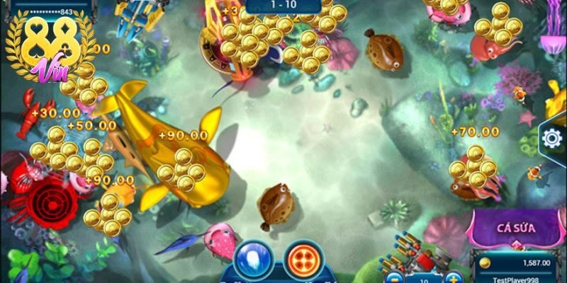 Người chơi cần chọn đạn linh hoạt, đây là kỹ năng bắn cá siêu đỉnh