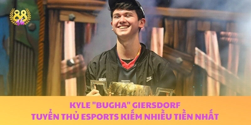 Bugha là một trong các tuyển thủ esports kiếm nhiều tiền nhất của Fortnite 